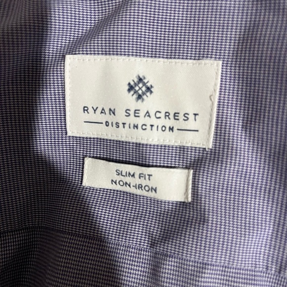Ryan seacrest men’s button down shirt 32/33 14.5 1285 - Picture 3 of 4